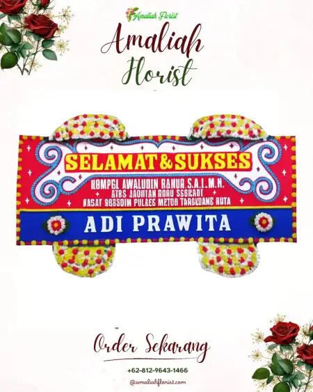 Papan Bunga Ucapan Selamat Sitamiang